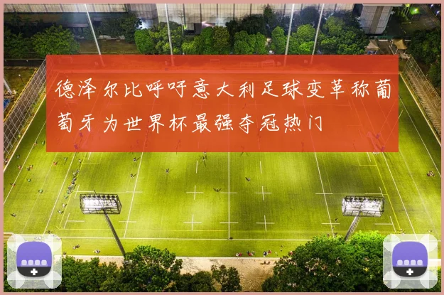 德泽尔比呼吁意大利足球变革称葡萄牙为世界杯最强夺冠热门