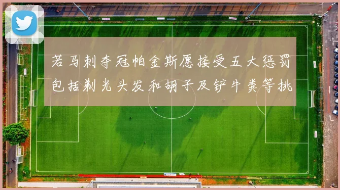 若马刺夺冠帕金斯愿接受五大惩罚包括剃光头发和胡子及铲牛粪等挑战
